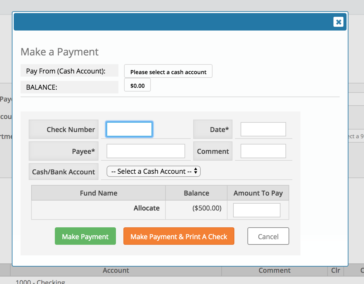 Tracking Credit Cards in Aplos